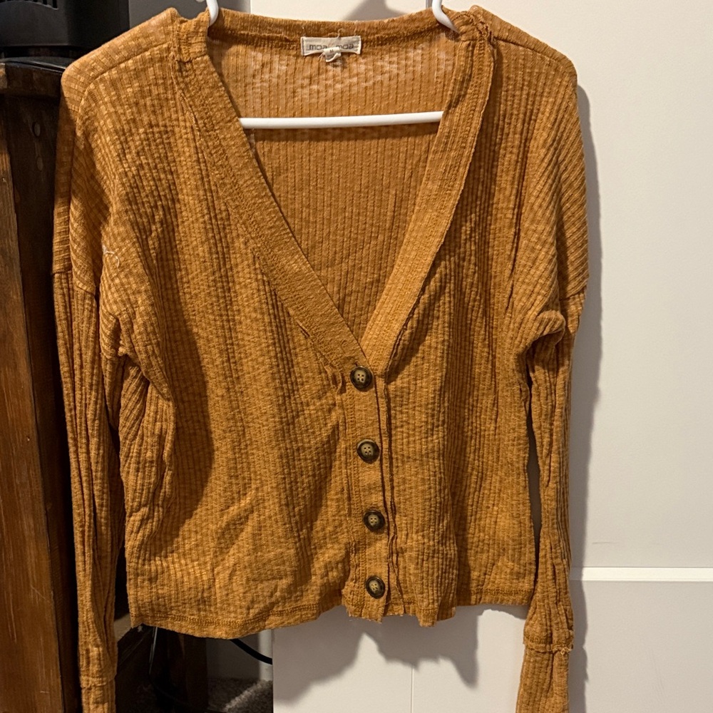 Moa Moa  Button-Up Cardigan
